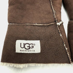 Load image into Gallery viewer, 【中古】アグ UGG 手袋 グローブ ムートン 内側ボア 防寒 モコモコ 軽量 ブラウン h1226wq0277
