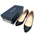 Load image into Gallery viewer, 【中古】コールハーン COLE HAAN パンプス パテントウエッジソール エナメル ブラック 黒 i0717n00220
