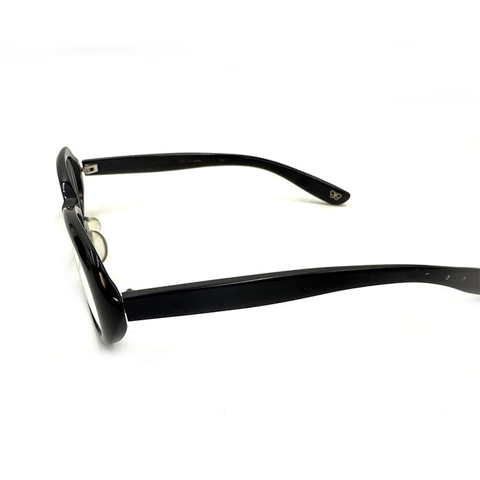 【中古】ボッテガヴェネタ BOTTEGA VENETA めがね 眼鏡 メガネ 度入り 黒縁 黒フレーム i0606aq00552