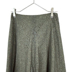 Load image into Gallery viewer, 【中古】ノーリーズ NOLLEY&#39;S 総レースフレアスカート 上品 カーキ系 くすみカラー i0807n0243
