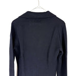 Load image into Gallery viewer, 【中古】ユナイテッドアローズ UNITED ARROWS ニットジャケット シングルボタン ウール ネイビー 濃紺 i0515n0016
