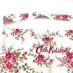 将图片加载到图库查看器，【中古】キャスキッドソン Cath Kidston ワンショルダーバッグ 2way サブバッグ 花柄 ホワイト系 h0716wq0165
