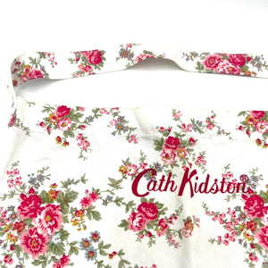 【中古】キャスキッドソン Cath Kidston ワンショルダーバッグ 2way サブバッグ 花柄 ホワイト系 h0716wq0165