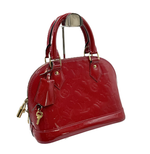 画像をギャラリービューアに読み込む, 【中古】Louis Vuitton ルイヴィトン ヴェルニ アルマBB ハンドバッグ i0907oq003356
