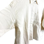 Load image into Gallery viewer, 【中古】イエナ IENA 半袖リネンシャツ ワイドシルエット サファリシャツ風 アイボリー i0526y0108
