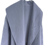 画像をギャラリービューアに読み込む, 【中古】ANAYI アナイ ウール フード付き シャルムリバーショール コート ロング丈 i0911wq01235
