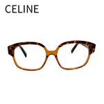 画像をギャラリービューアに読み込む, 【中古】CELINE セリーヌ メガネ フレーム 度付き べっ甲柄 ブラウン レディース j0618lq01444
