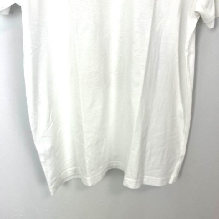 【中古】フーラ Fjura Tシャツ プリント 花柄 Drawer購入 グラフィック ホワイト 薄黄色系 h0613y002