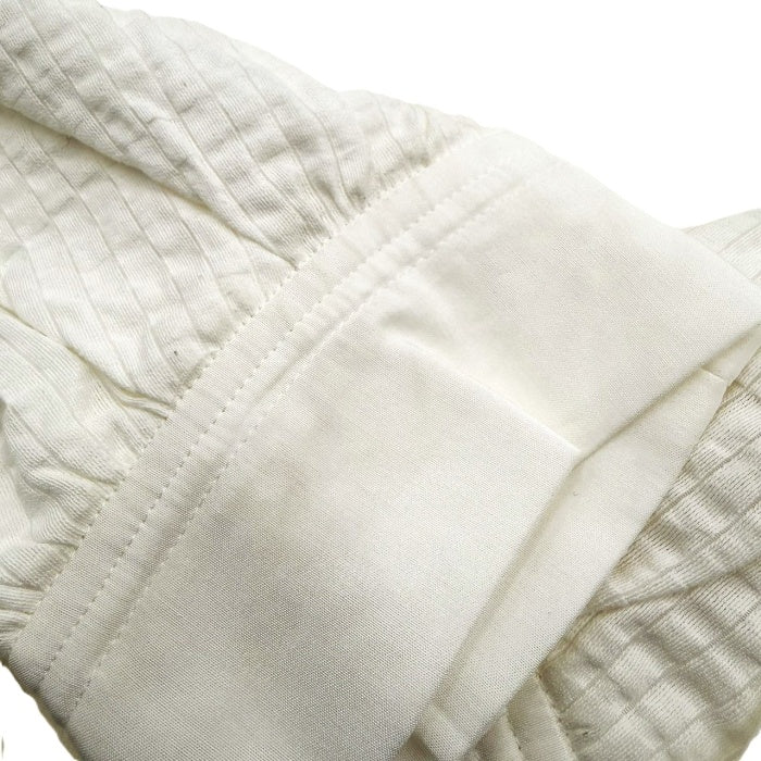 【中古】ドゥロワー Drawer ブラウス 袖切り替え プルオーバー ストレッチ オフホワイト 白 i0501k00137