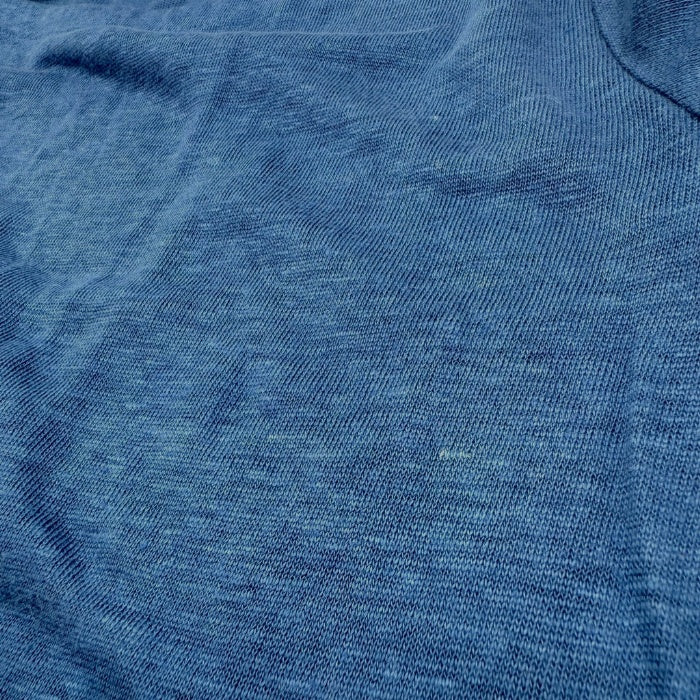 【中古】アーペーセー A.P.C. リネンカットソー 麻 半袖 杢ブルー 青 i0703n0215