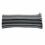 画像をギャラリービューアに読み込む, 【中古】COMME CA MEN コムサメン マフラー ストライプ グレー系 アクリル i1124tq01410
