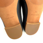 画像をギャラリービューアに読み込む, 【中古】コールハーン COLE HAAN ローファー オペラローファー レザー シンプル 未使用 ブラック 黒 i0717n00118
