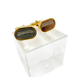 Load image into Gallery viewer, 【中古】クリスチャンディオール Christian Dior カフス カフリンクス ゴールド シルバー j0629pq01717
