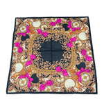 画像をギャラリービューアに読み込む, 【中古】CELINE セリーヌ ハンカチ 6点 セット シルク 綿混 総柄 ロゴ i0728tq0071
