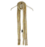 将图片加载到图库查看器，【中古】agnes b. アニエスベー ニュアンスストライプ ストール マフラー マルチカラー i0911wq0036
