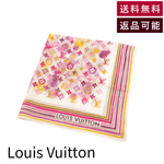 Load image into Gallery viewer, 【中古】LOUIS VUITTON ルイヴィトン ハンカチ モノグラム マルチカラー ピンク レディース j0626oq002165
