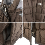 Load image into Gallery viewer, 【中古】ザノースフェイス THE NORTH FACE ダウンコート ロング フード ブラウン 茶 h1226wq01713
