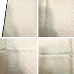 将图片加载到图库查看器，【中古】クリスチャンディオール Christian Dior スカーフ ロゴ生地 光沢 アイボリー ネイビー i0601oq00328
