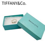 画像をギャラリービューアに読み込む, 【中古】TIFFANY&amp;Co. ティファニー トリプルラビングハート リング SV925 シルバー 箱付き j0629pq014106
