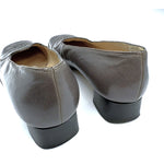 画像をギャラリービューアに読み込む, 【中古】ボッテガヴェネタ BOTTEGA VENETA パンプス スクエアトゥ チャンキーヒール グレー系 i0724lq01911
