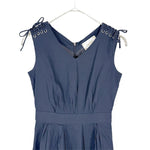 将图片加载到图库查看器，【中古】michellMacaron ミシェルマカロン ワンピース レースアップ 肩リボン i0911wq0083
