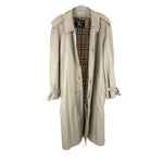 Load image into Gallery viewer, 【中古】バーバリー BURBERRY トレンチコート ロング 内側チェック柄 おしゃれ ベージュ系 i0718aq00476
