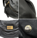 画像をギャラリービューアに読み込む, 【中古】MARC BY MARC JACOBS　マークバイマークジェイコブス ショルダーバッグ ブラック レザー レディース j0213aq00625
