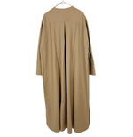 将图片加载到图库查看器，【中古】ドゥロワー Drawerロングワンピース ベージュ 長袖 ベルト付き レディース j0209y00338
