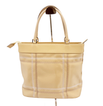 画像をギャラリービューアに読み込む, 【中古】Aquascutum アクアスキュータム トートバッグ チェック柄 ベージュ レディース j0223tq0648
