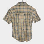 画像をギャラリービューアに読み込む, 【中古】バーバリー BURBERRY LONDON 半袖シャツ ノバチェック チェック柄 コットン j0312wq03110
