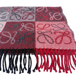 画像をギャラリービューアに読み込む, 【中古】ロエベ LOEWE マフラー アナグラム柄 箱付き i0606aq004230
