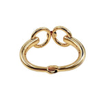 Load image into Gallery viewer, 【中古】グッチ GUCCI ホースビット バングル ブレスレット ゴールド j0805dq011150
