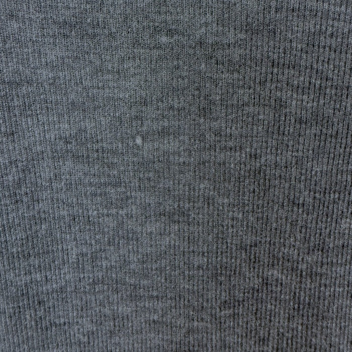 【中古】ジャーナルスタンダード JOURNAL STANDARD 細リブカットソー 七分袖 薄手 透け感 チャコールグレー i0417m0262