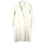 Load image into Gallery viewer, 【中古】ロンドンフォグ LONDONFOG トレンチコート スプリングコート オーバーサイズ 肩パッド クリーム色 g0704k006
