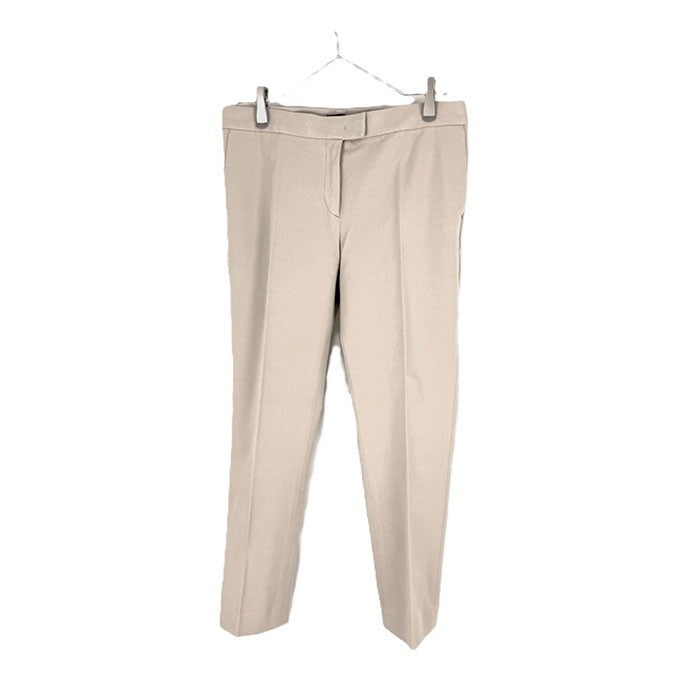 【中古】ジョセフ JOSEPH テーパードパンツ きれいめ ストレッチ 上品 シンプル 未使用 ベージュ i0828n0016