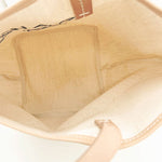 Load image into Gallery viewer, 【中古】ドゥロワー Drawer ノベルティ トートバッグ 生成り キャンバス ロゴプリント 大容量 i1222y00110
