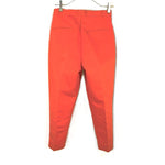 画像をギャラリービューアに読み込む, 【中古】ドゥロワー Drawer コットンサテンタックパンツ テーパード ビタミンカラー オレンジ系 i0324w00312
