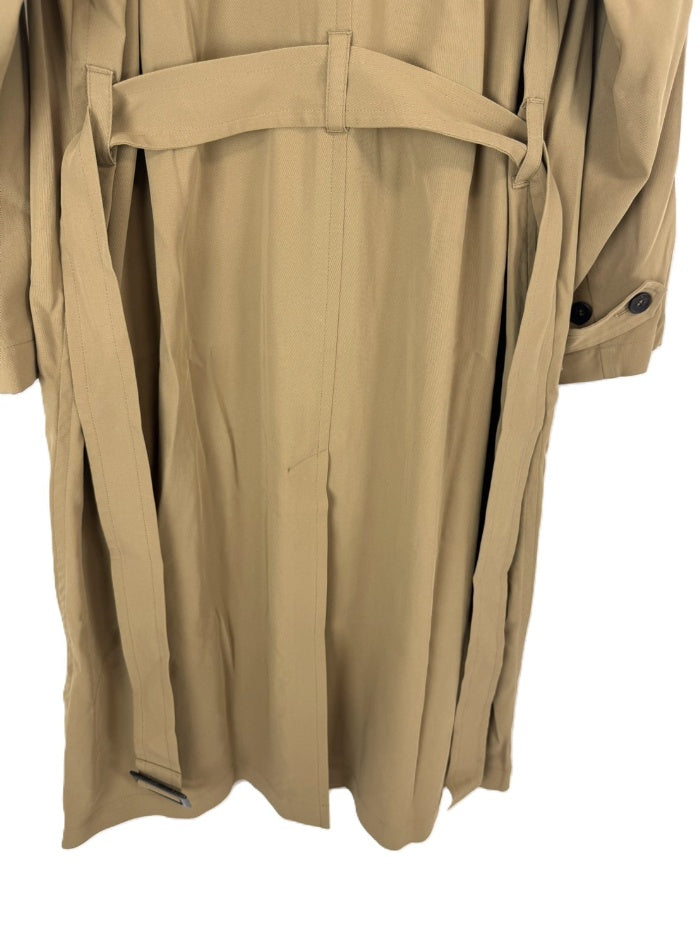 【中古】ロンハーマン RonHerman スプリングコート ロング ゆったり とろみ素材 ベージュ系 if0228h01918