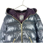 画像をギャラリービューアに読み込む, 【中古】DUVETICA デュベティカ ダウンジャケット メンズ 48 グレー フード付き 光沢 i0619wq05032
