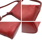 将图片加载到图库查看器，【中古】コーチ COACH ワンショルダーバッグ オールドコーチ レザー レッド くすみレッド 赤 i0810oq00169
