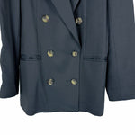 将图片加载到图库查看器，【中古】EVERYDAY I LIKE ダブルジャケット ネイビー サイズ36 Deuxieme Classe取扱 i1226t00525
