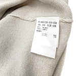 将图片加载到图库查看器，【中古】セオリーリュクス Theory luxe Vネック半袖ニット サマーニット 薄手 落ち感 ライトベージュ i0807n0148
