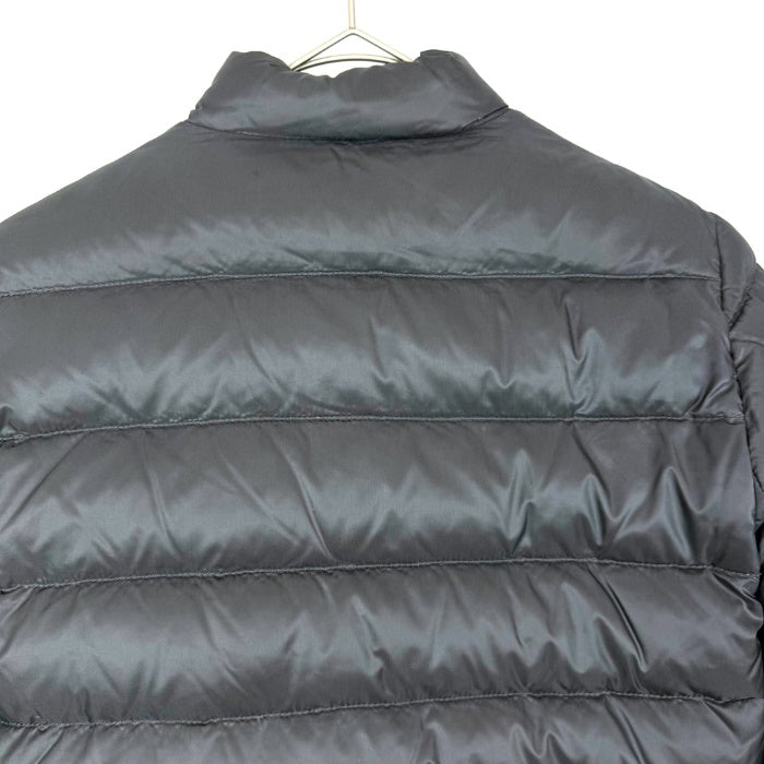 【中古】モンクレール MONCLER ダウンジャケット sacaiコラボ商品 リバーシブル フリル チャコールグレー h1227s001315