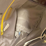 将图片加载到图库查看器，【中古】russet ラシット トートバッグ オレンジ 総柄 ナイロン 軽量 ハンドバッグ i1012oq00617
