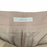 画像をギャラリービューアに読み込む, 【中古】EPOCA エポカ ハーフパンツ レディース 44 ベージュ ウール 日本製 未使用 i0911n0173

