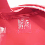 画像をギャラリービューアに読み込む, 【中古】クリスチャンディオール Christian Dior ポーチ レッド ロゴエンボス コスメポーチ j0223tq0115
