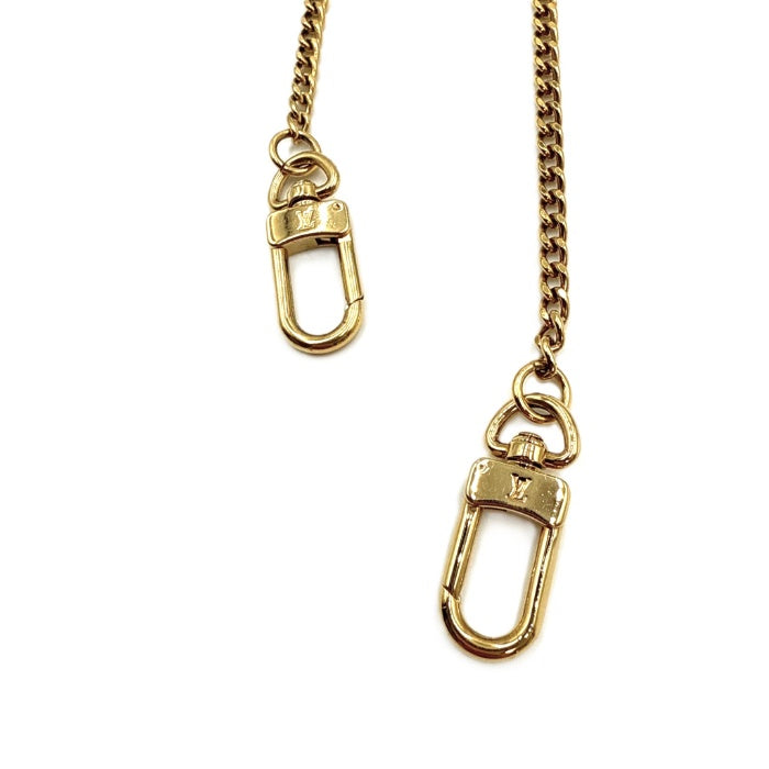 【中古】ルイヴィトン LOUIS VUITTON ウォレットチェーン 財布用 ロゴ ゴールド i0710lq014104