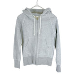 将图片加载到图库查看器，【中古】Drawer ドゥロワー パーカー グレー 裏起毛 ジップアップ コットン i1031h0036
