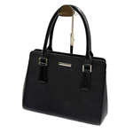 Load image into Gallery viewer, 【中古】BURBERRY バーバリー レザー ハンドバッグ ブラック レディース フォーマル j0213aq011132
