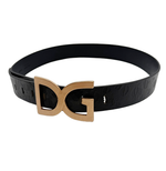 画像をギャラリービューアに読み込む, 【中古】ドルチェ＆ガッバーナ DOLCE&amp;GABBANA  ベルト ブラック D&amp;G j0712oq02420
